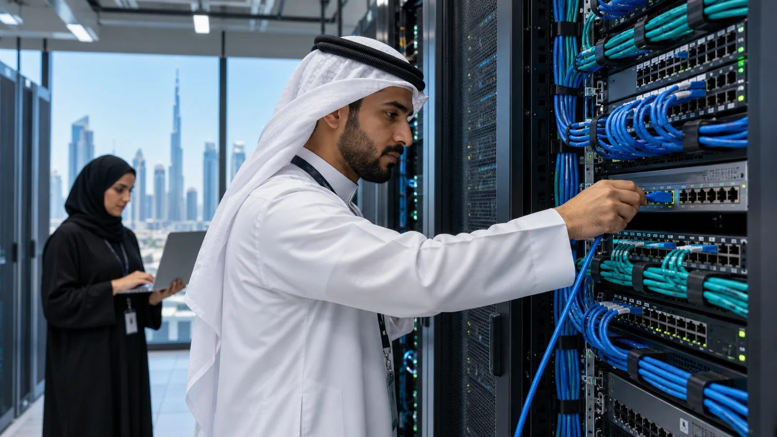 الشبكات وحلول تقنية المعلومات